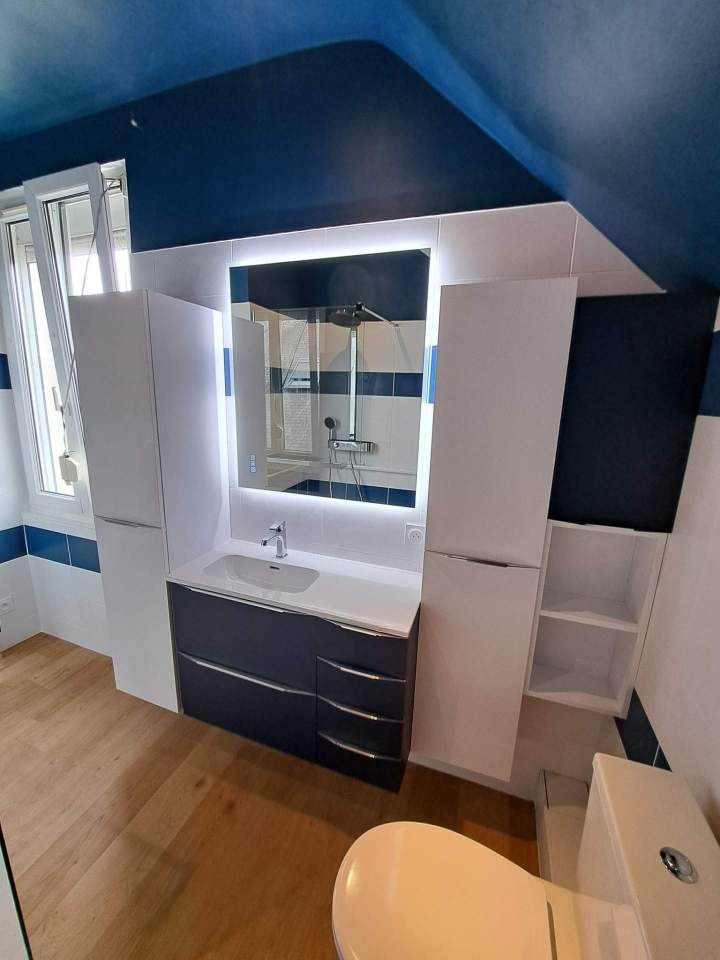 Salle de bains contempo Saint-Lô